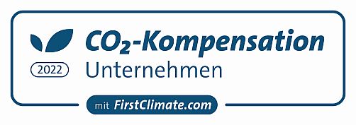 C02-Kompensation Siegel Zertifikat SAUBER ENERGIE First Climate