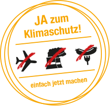 Ja zum Klimaschutz. Einfach jetzt machen. Initiative Bergwaldprojekt. SAUBER ENERGIE