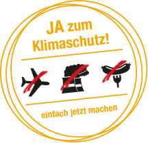 Ja zum Klimaschutz. Einfach jetzt machen. Initiative Bergwaldprojekt. SAUBER ENERGIE