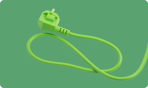 Grüne Steckdose: Strom sparen