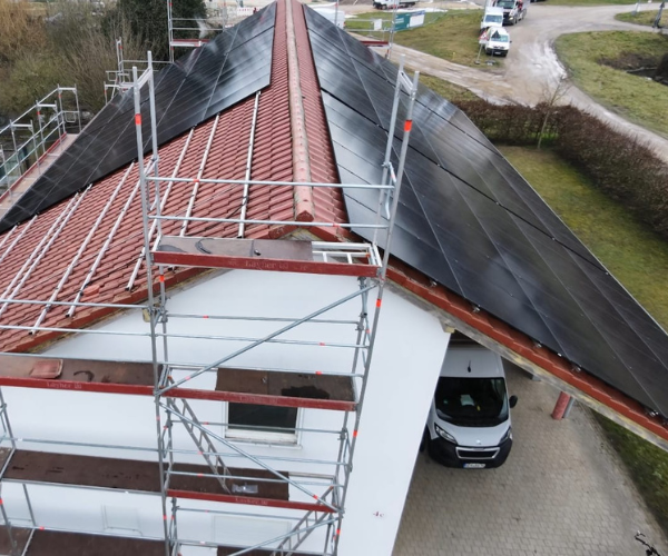 Solaranlage für einen Gesangsverein