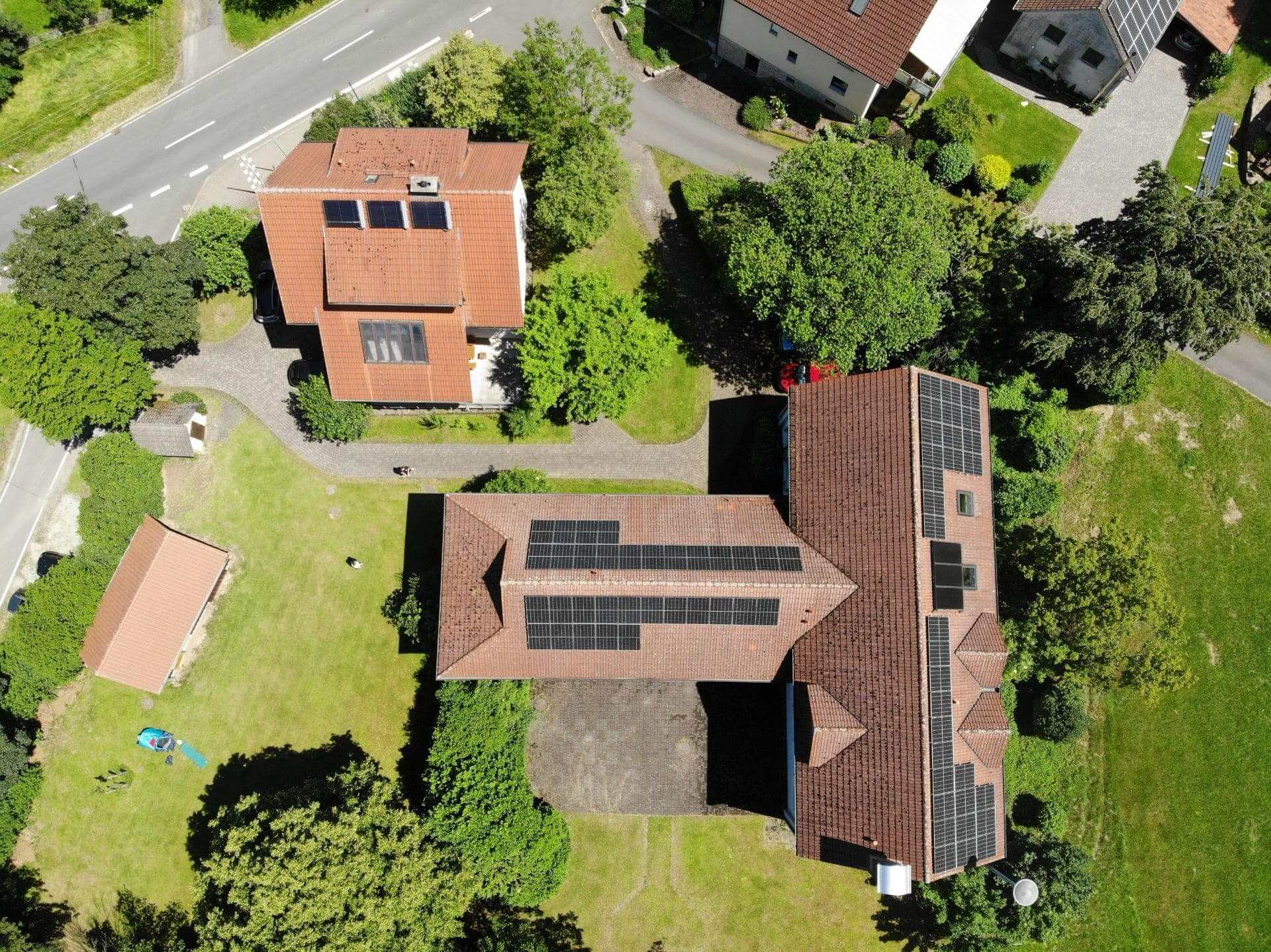 Häuser der dpsg Fulda mit Solaranlage
