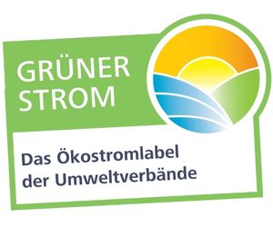 Grüner Strom Label - Förderprojekt Siegel