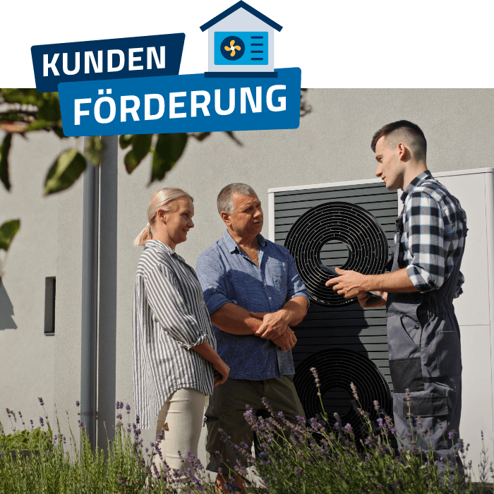 Beratung zu einer Wärmepumpe