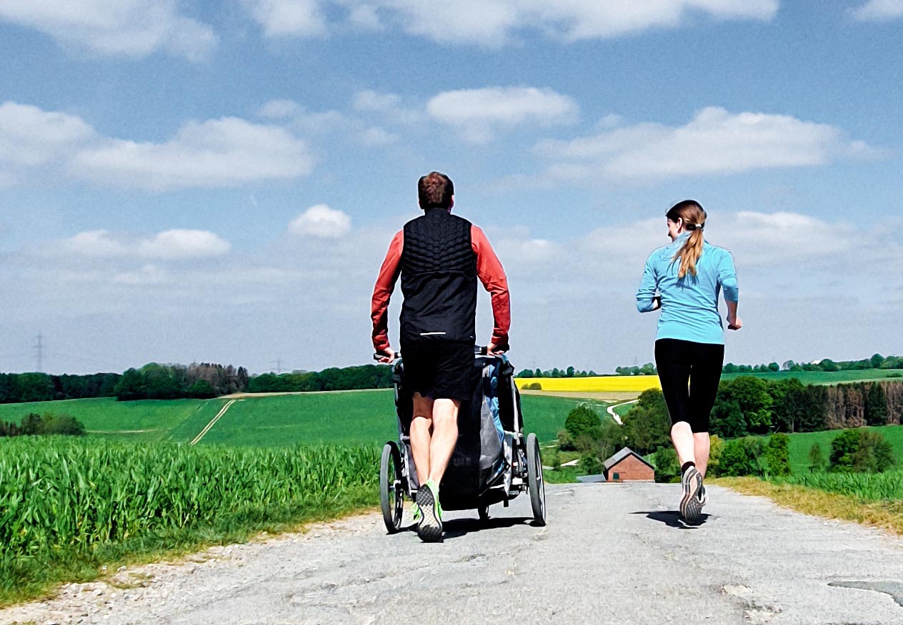 Joggen & Laufen mit Kindern