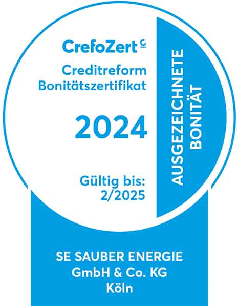 Crefozert-Auszeichnung der Creditreform