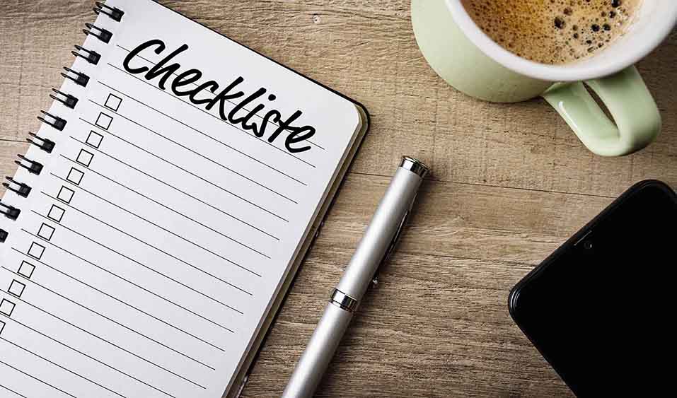 Planung Solaranlage Checkliste