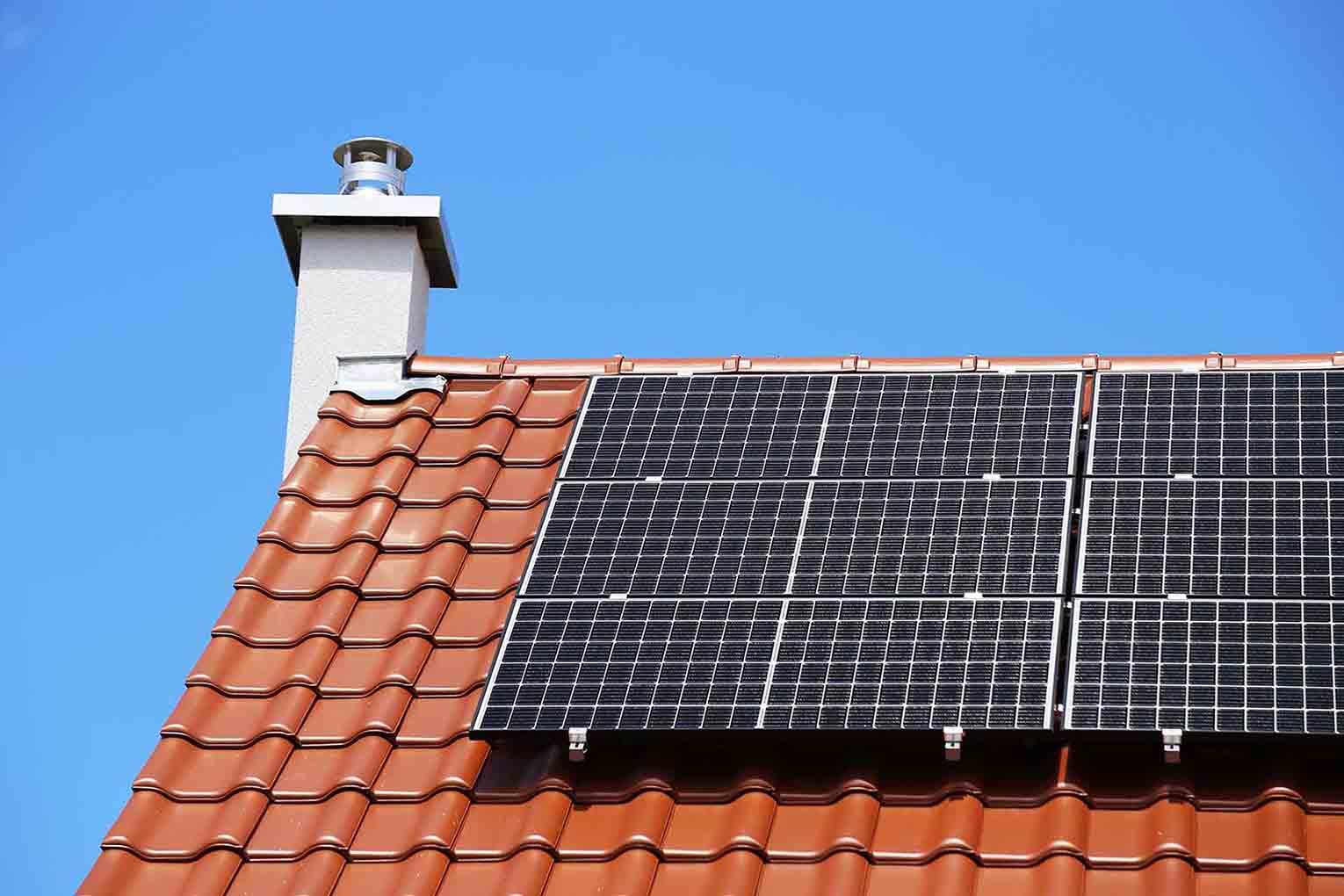 Photovoltaikanlage auf dem Dach