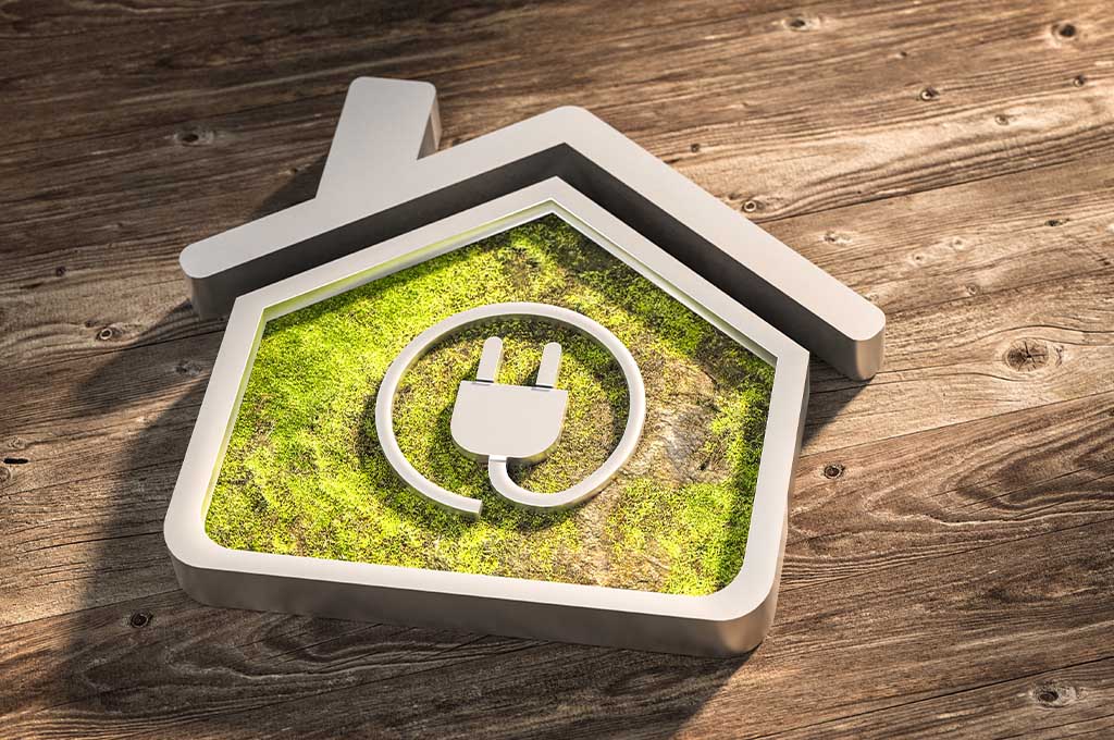 Grünes Haus: Energiesparen daheim