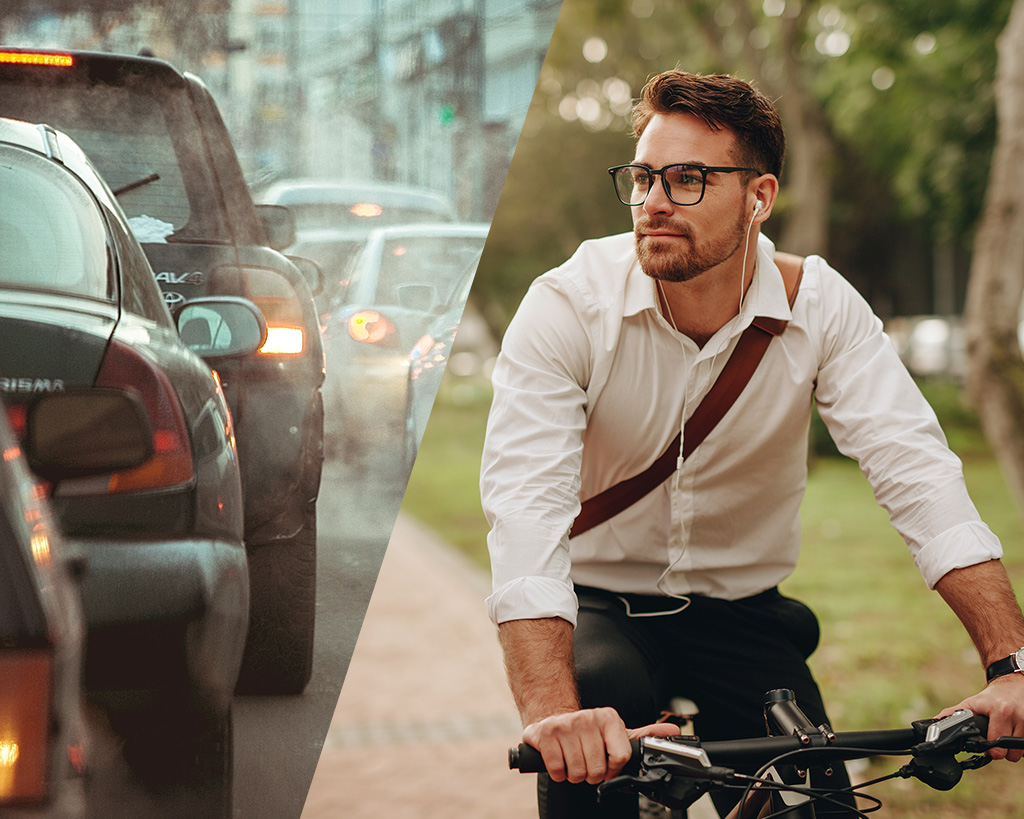 CO2 Luftverschmutzung Verkehr Energie Tipps Alltag