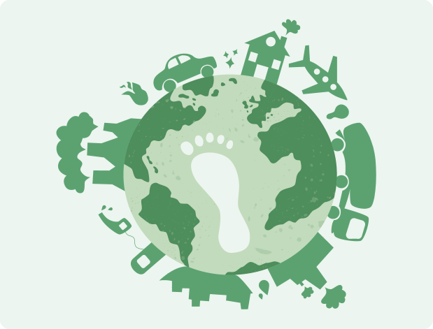 Ökologischer Fußabdruck Berechnung CO2