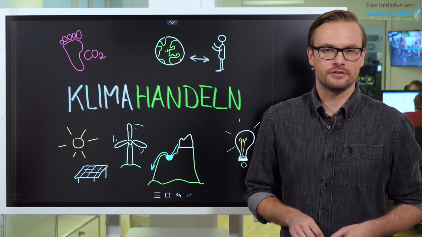 Klimahandeln: Meteorologe Paul Heger