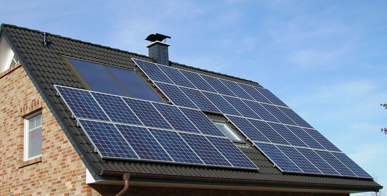 Klimablog Strompreis Solarplatten Haus